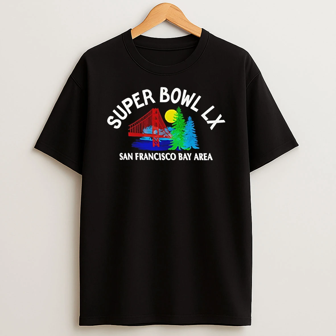 Super Bowl Lx Logo Scenery T Shirt