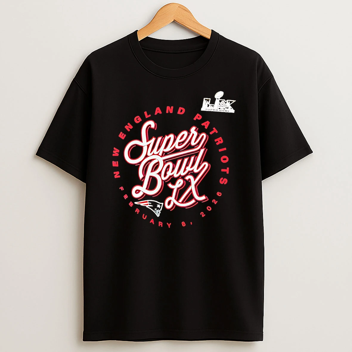 Super Bowl Lx New England Patriots T Shirt