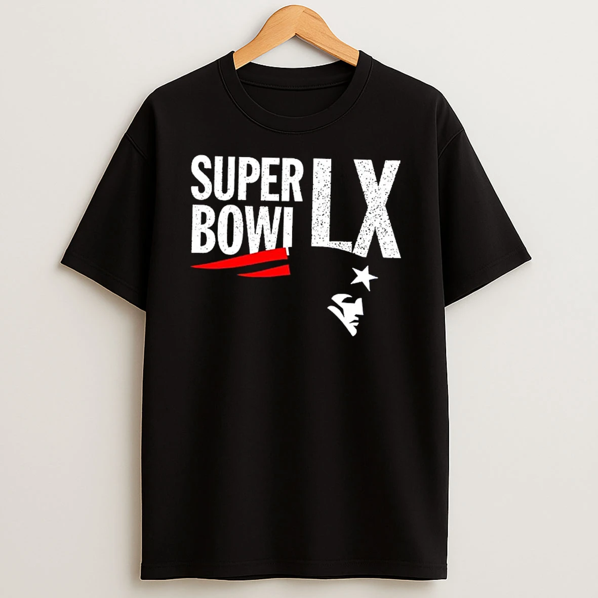 Super Bowl Lx Patriots Logo T Shirt