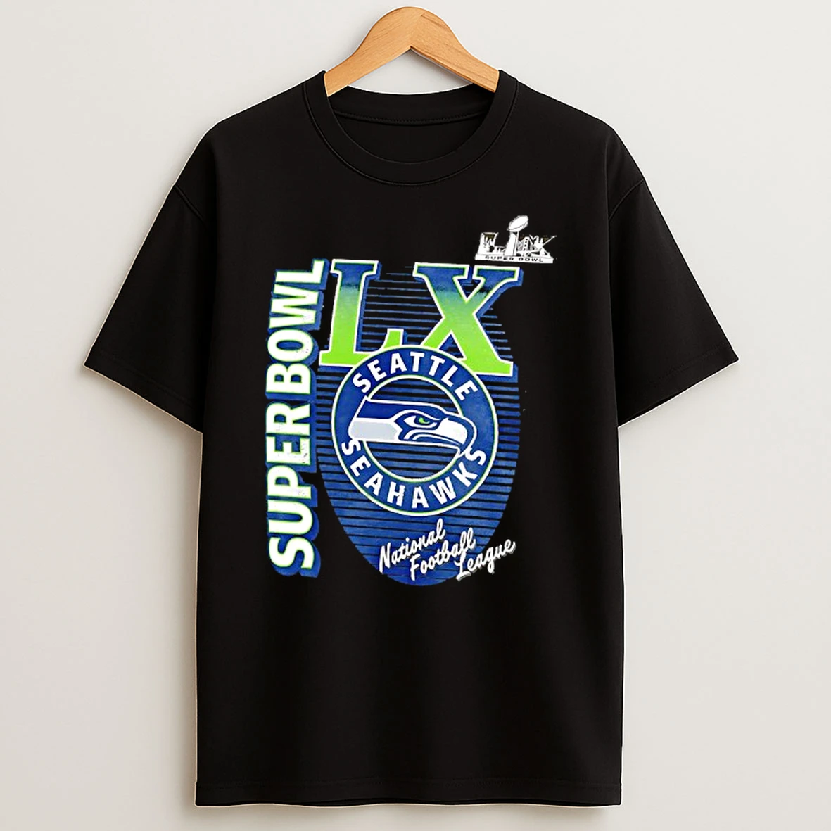Super Bowl Lx Seattle Seahawks 2025 National Conference Champions T Shirt