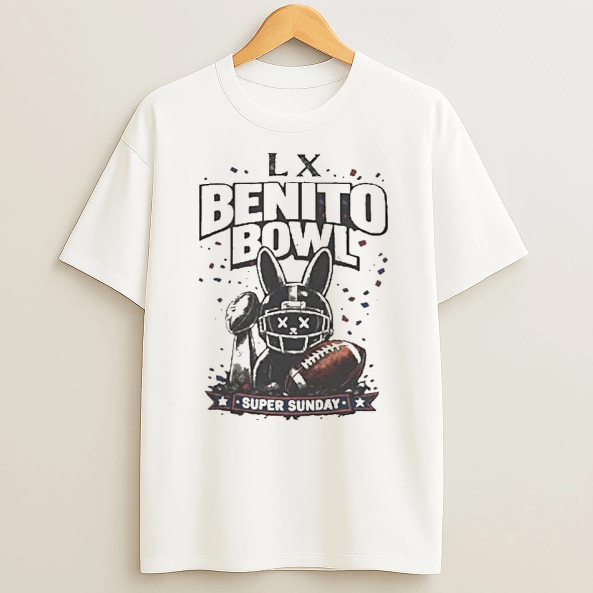 Super Bowl Lx Patriots Seahawks Team Benito 2026 T Shirt