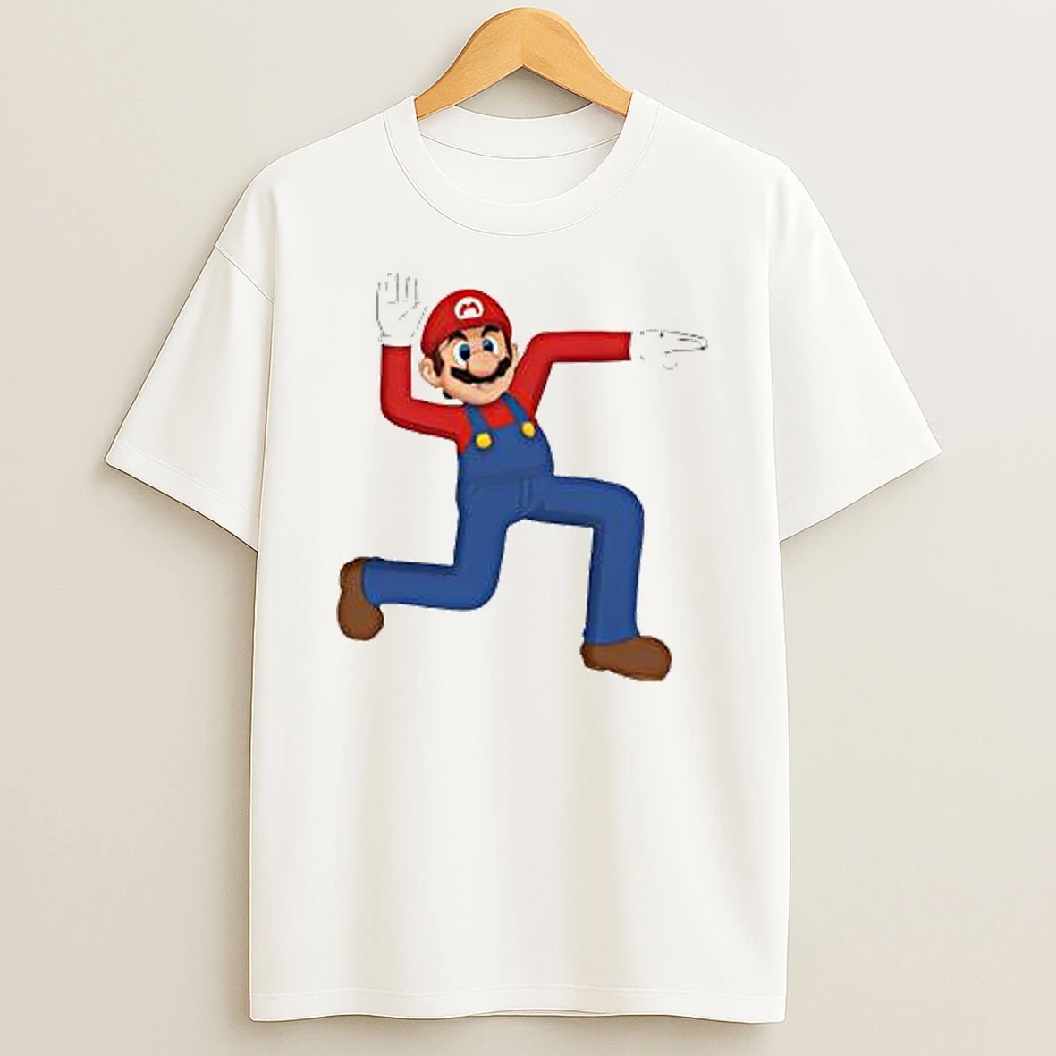 Super Mario Swastika Nazi T Shirt