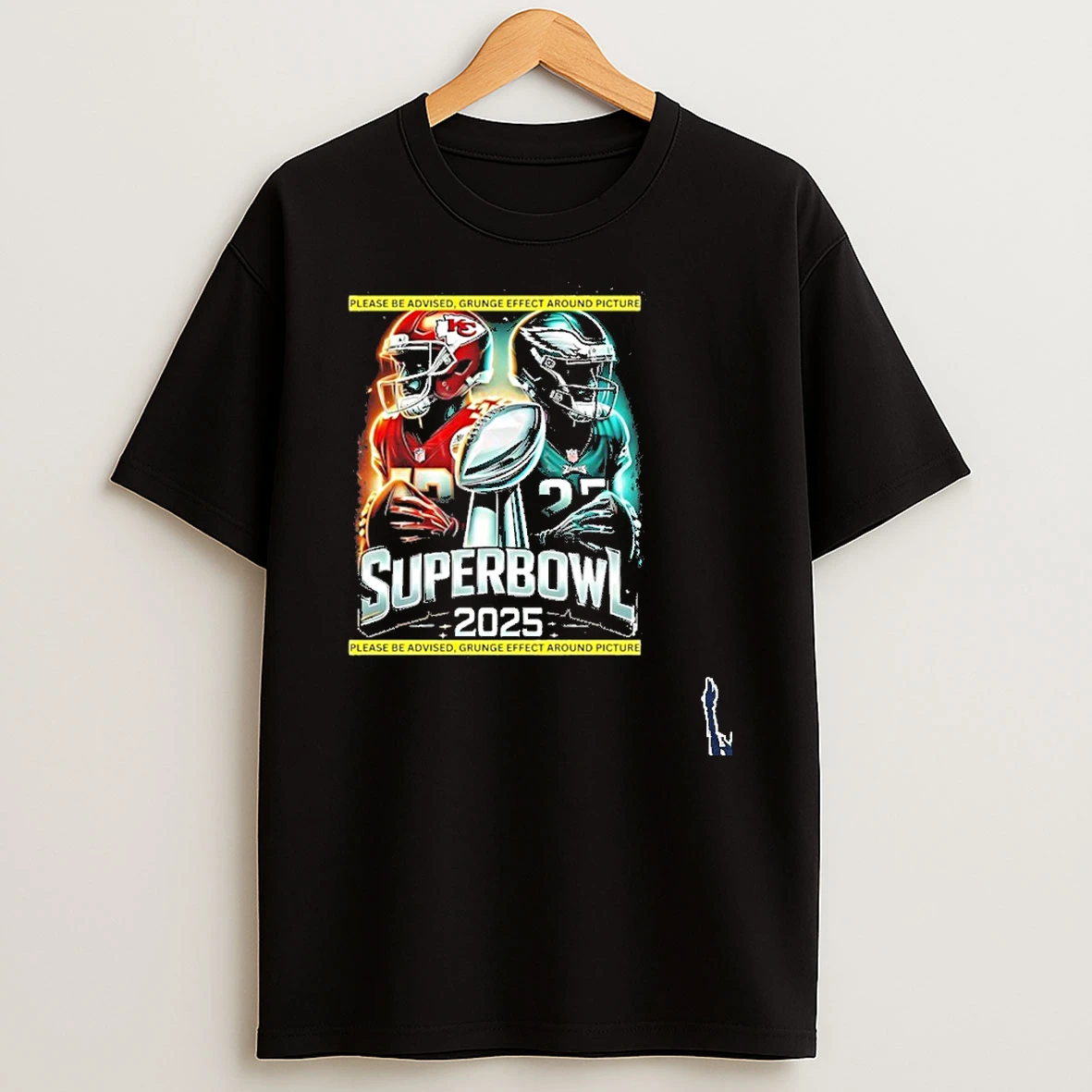 Superbowl 2025 Chiefs Eagles T Shirt