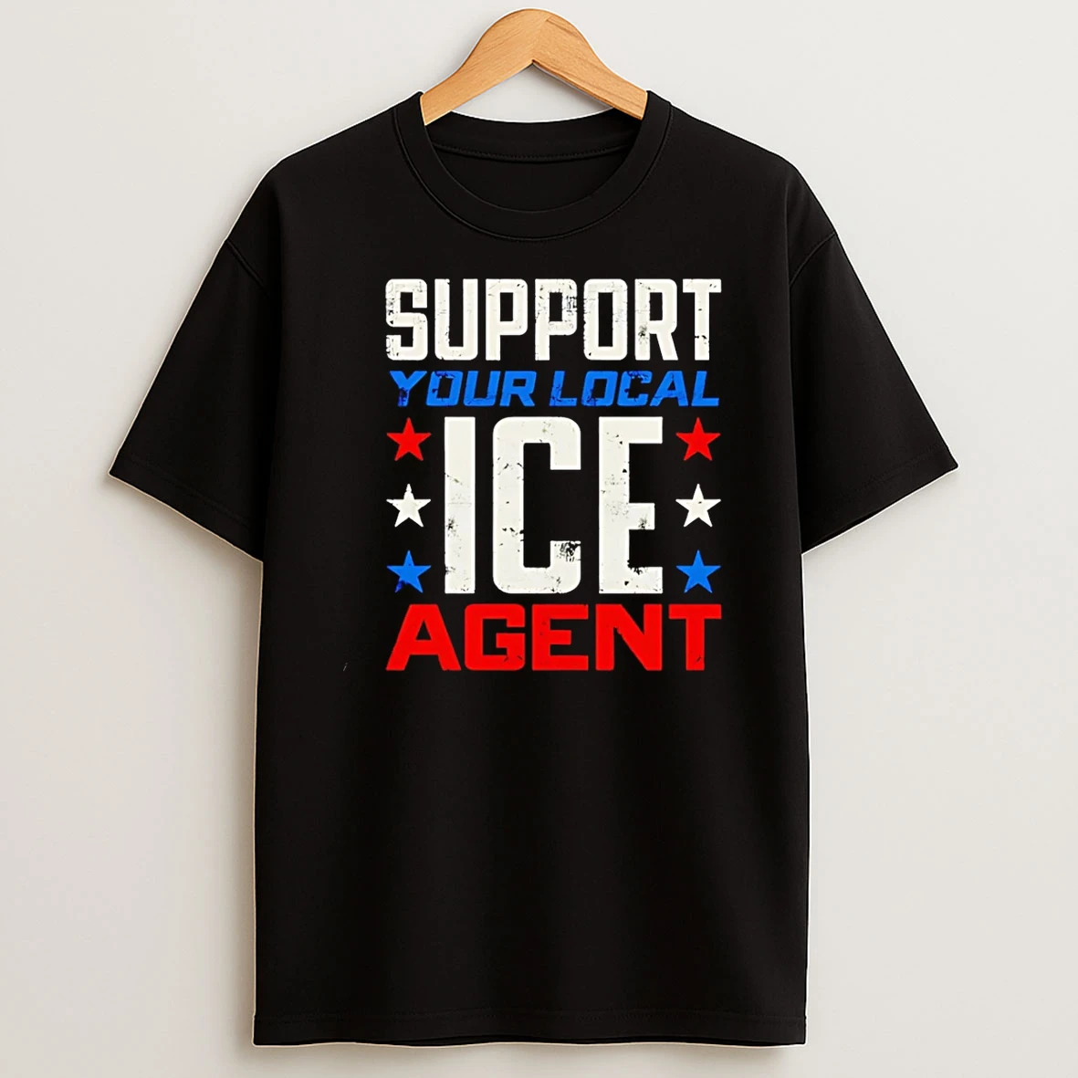 Support Your Local Ice Agent T Shirt