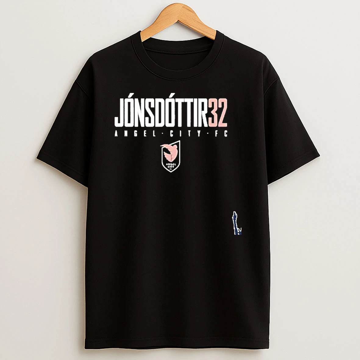 Sveindis Jonsdottir 32 Angel City Fc Elite Name And Number T Shirt