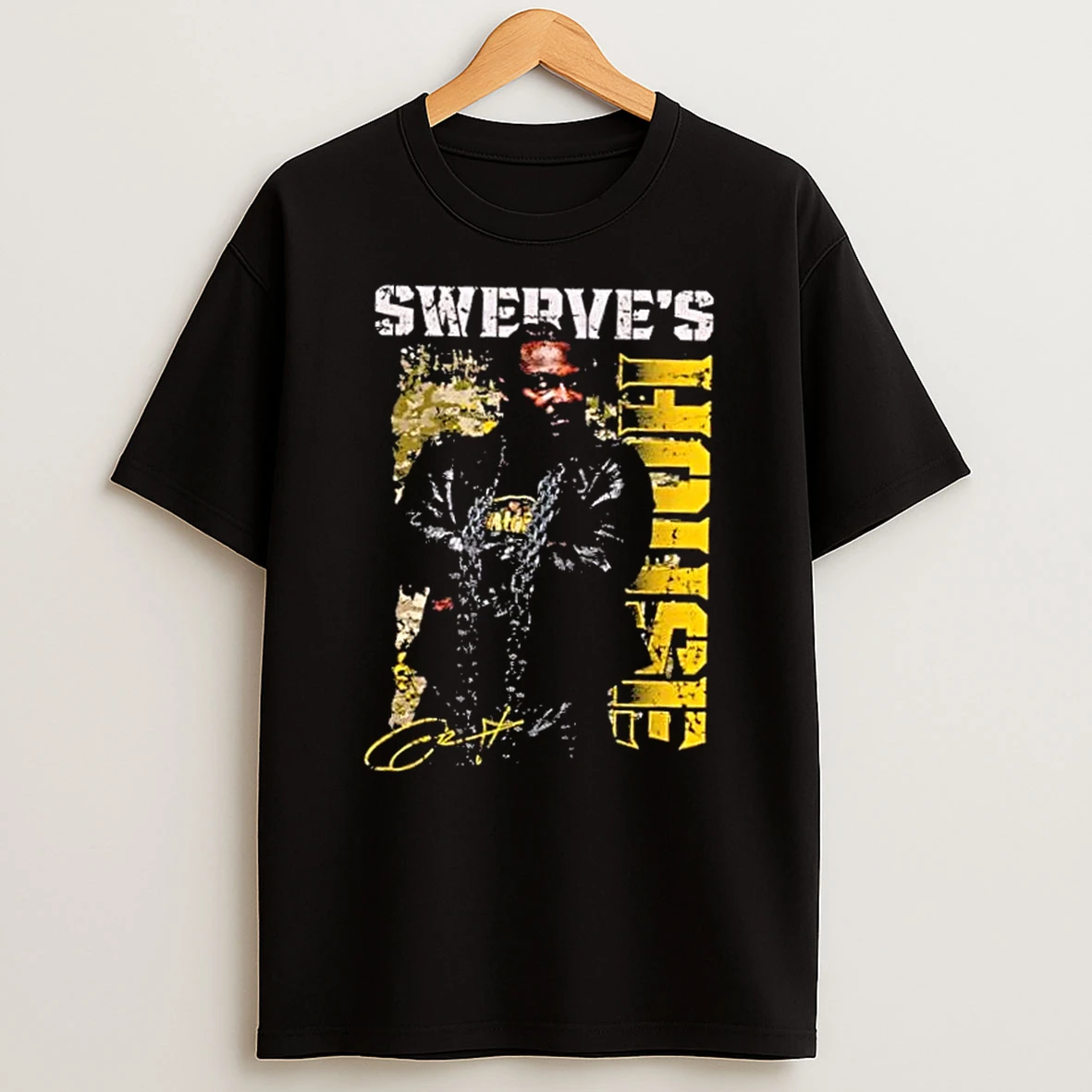 Swerve Strickland House Rules Signature Graphic T Shirt
