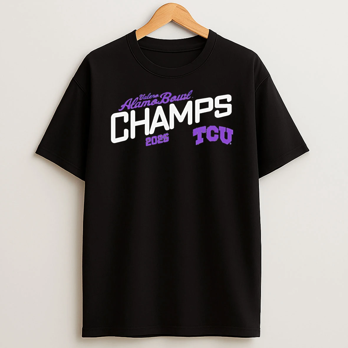 Tcu Horned Frogs 2025 Valero Alamo Bowl Champions Classic T Shirt