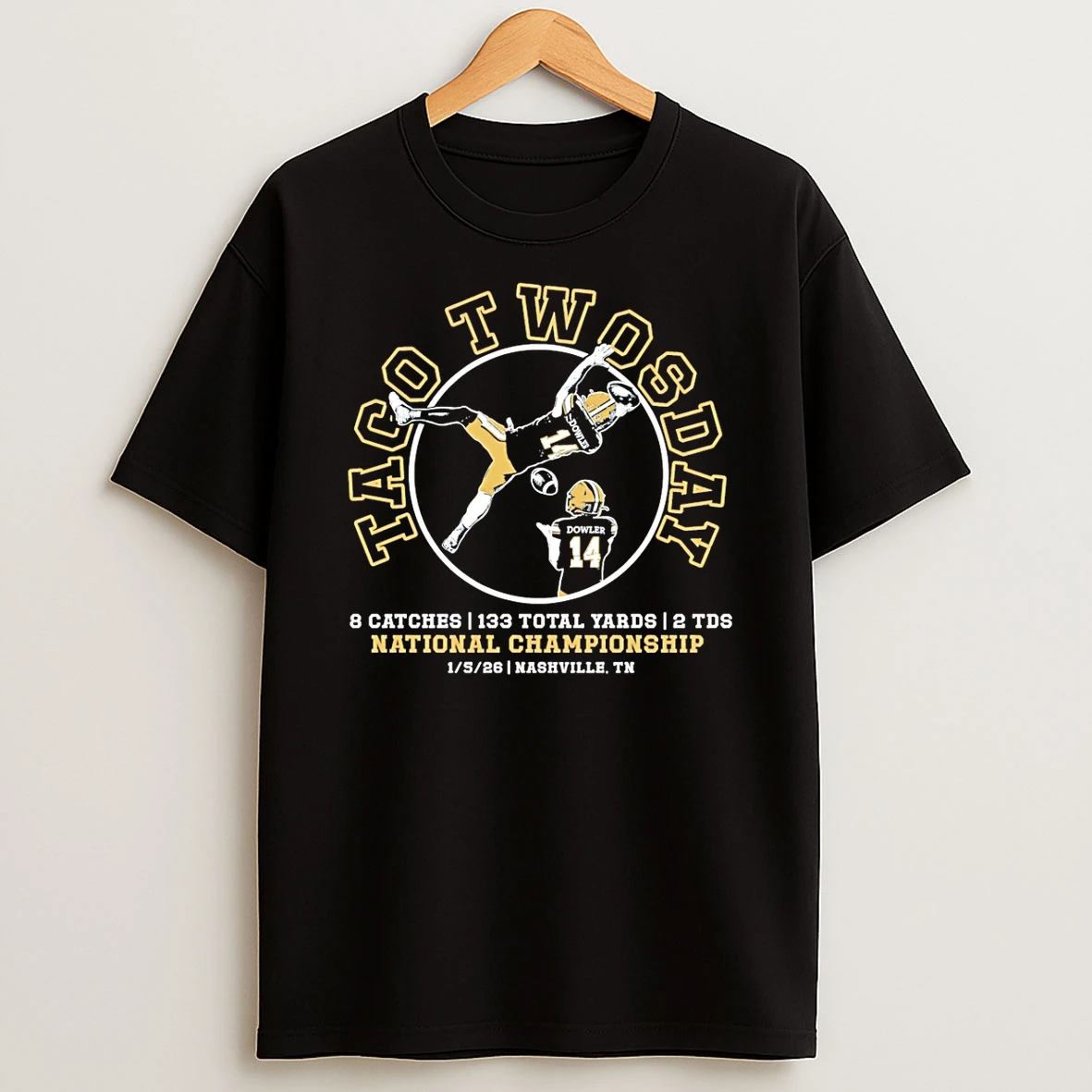 Taco Twosday National Championship Montana State Bobcats 2026 T Shirt