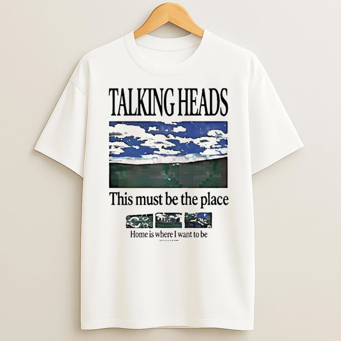 Talking Heads This Must Be The Place Lyric T Shirt