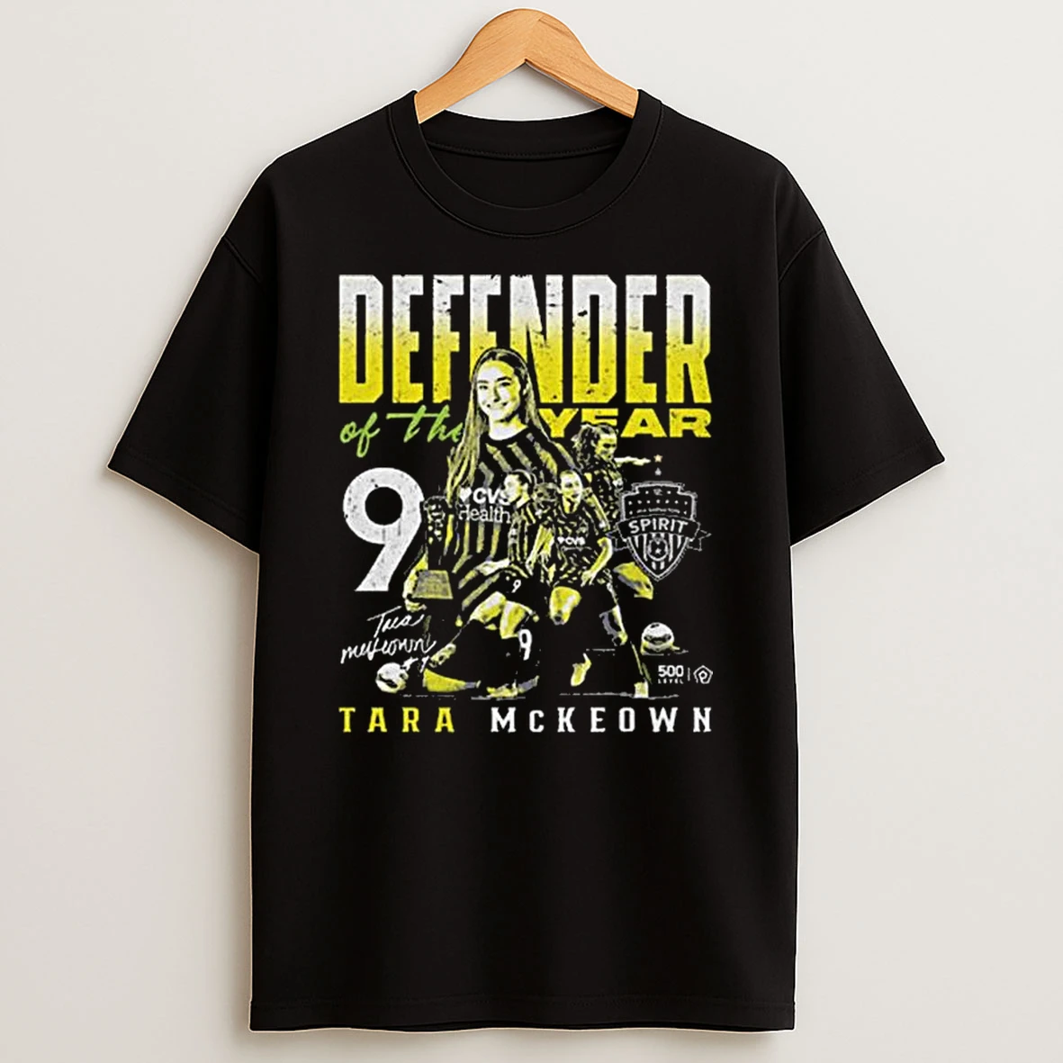 Tara Mckeown Washington Spirit 2025 Defender Of The Year T Shirt