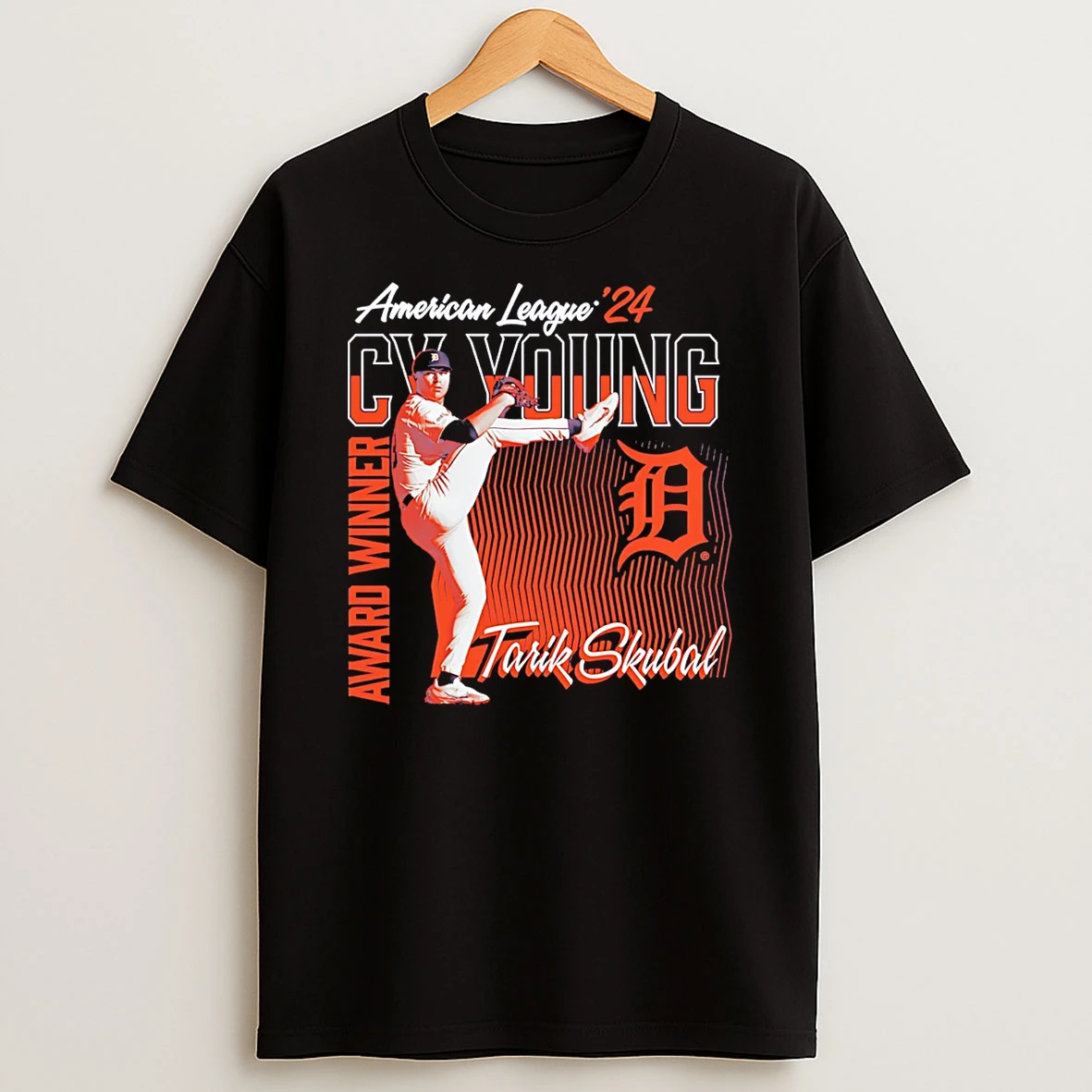 Tarik Skubal Detroit Tigers Player 24 T Shirt