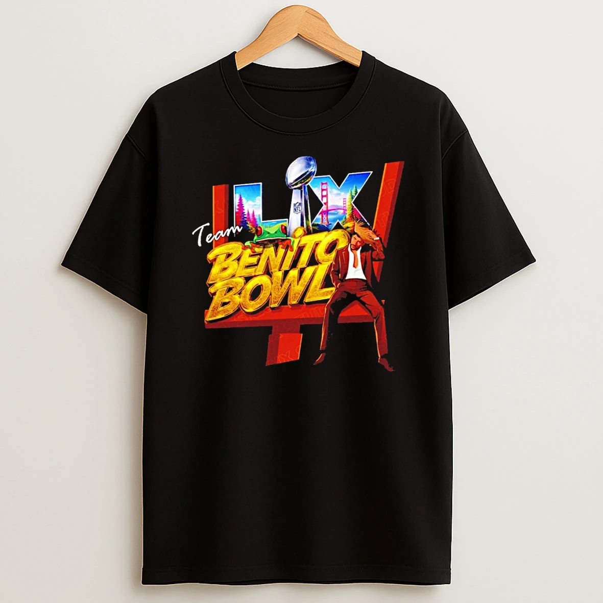 Team Benito Bowl Halftime Show Music Fan T Shirt
