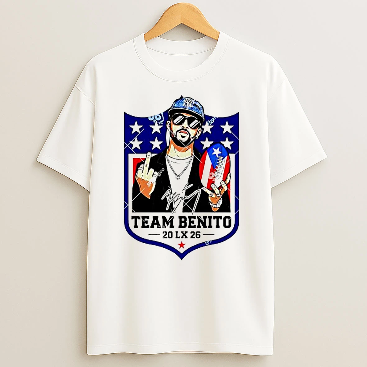 Team Benito Super Bowl 20 Lx 26 T Shirt