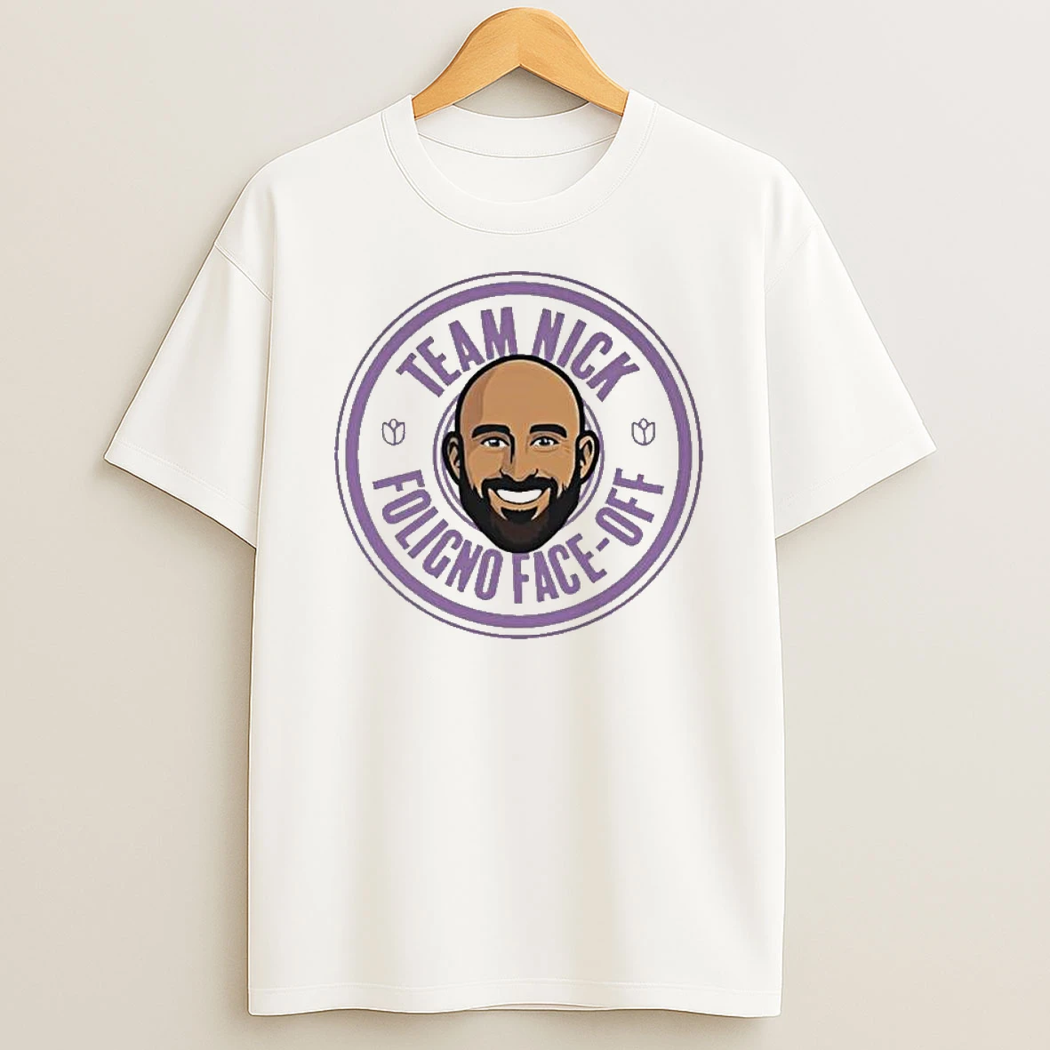 Team Nick Foligno Faceoff T Shirt
