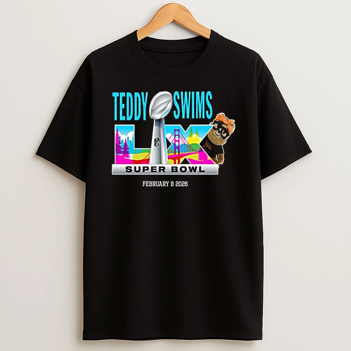 Teddy Swims To Headline At Super Bowl Lx Tailgate Concert On February 8 2026 T Shirt