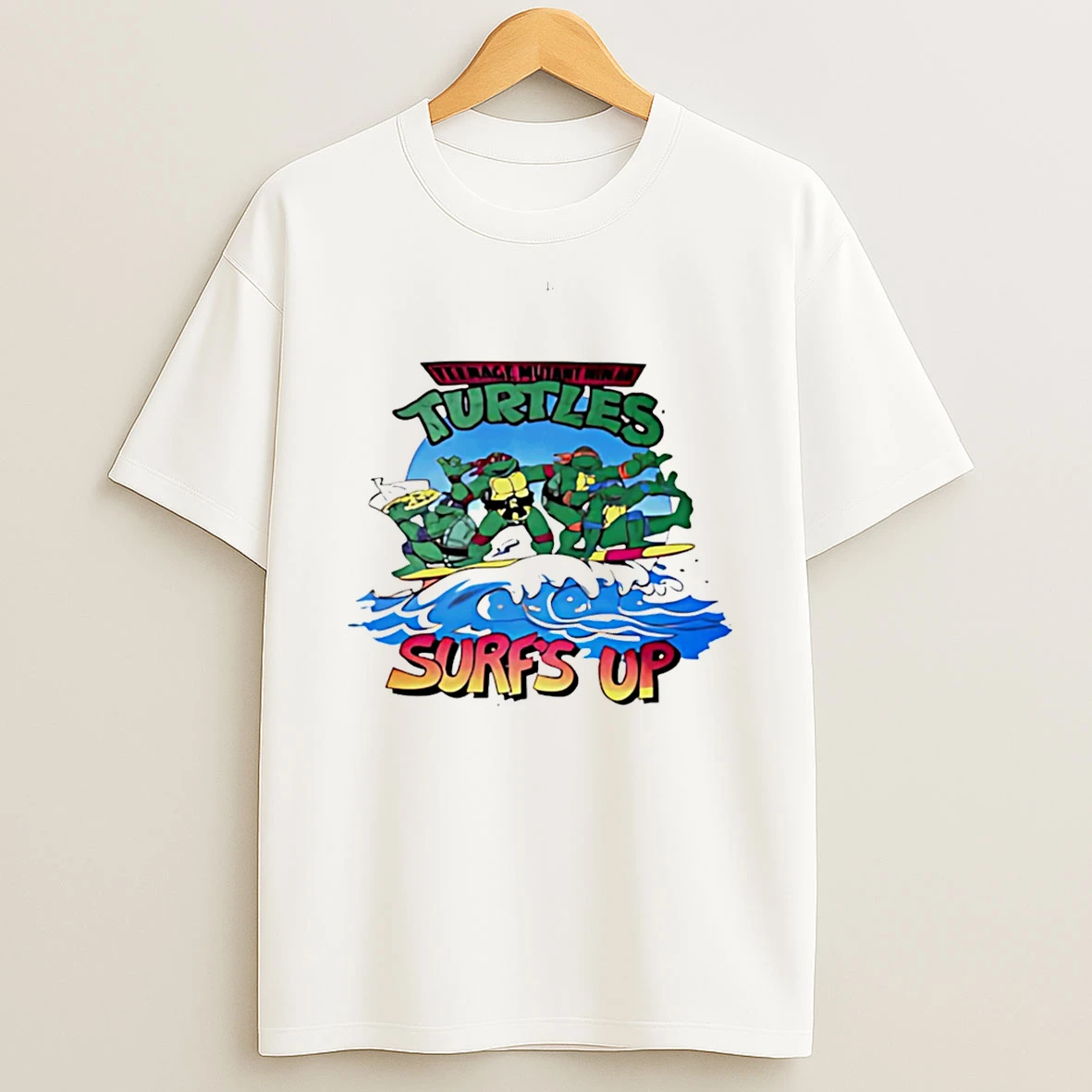 Teenage Mutant Ninja Turtles Surfs Up T Shirt