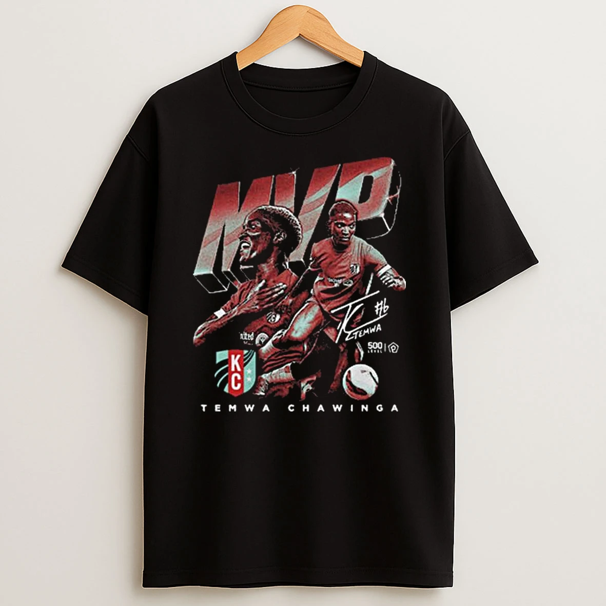 Temwa Chawinga Kansas City Current 2025 Mvp T Shirt
