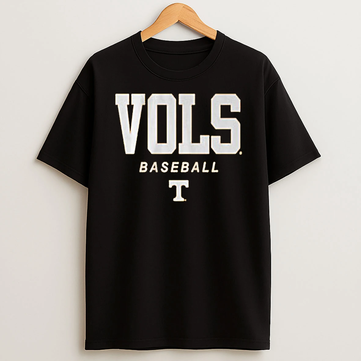 Tennessee Baseball Wordmark Logo T Shirt