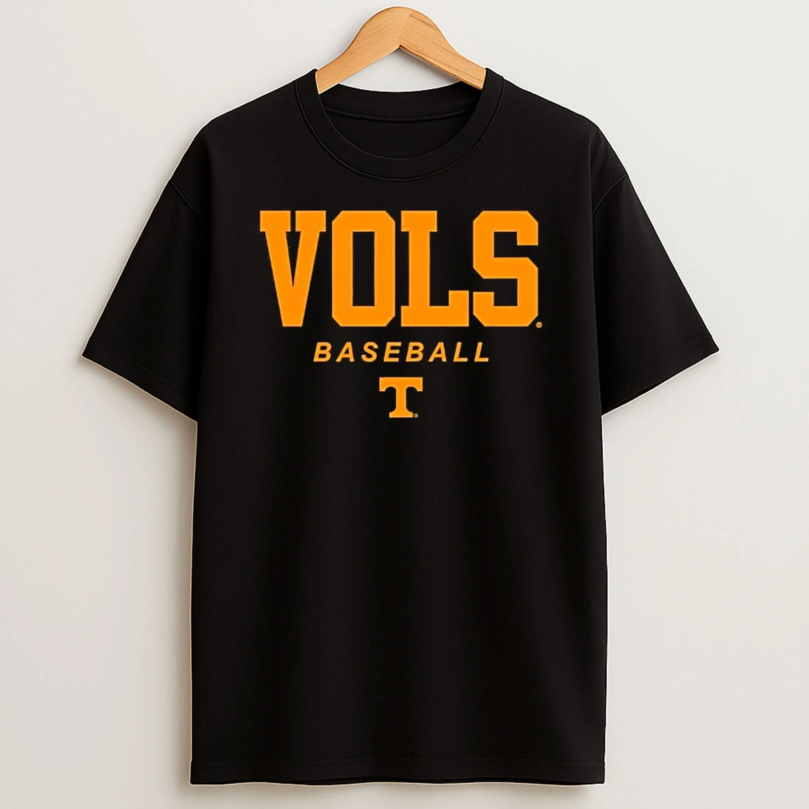 Tennessee Vols Baseball Wordmark And Logo T Shirt