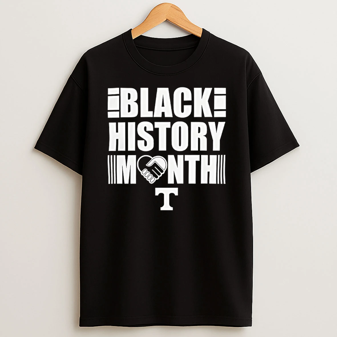 Tennessee Volunteers Black History Month Logo T Shirt