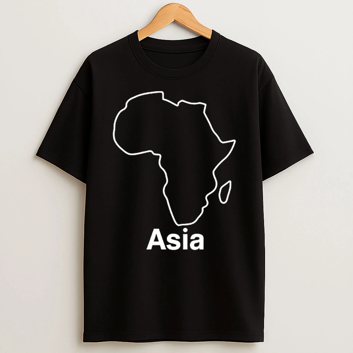 Terrible Maps Africa Asia T Shirt