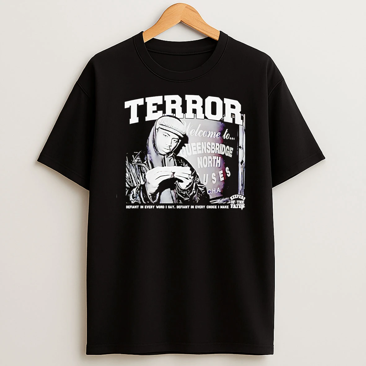 Terror Keepers Of The Faith Young Nas Photo The Bootleg T Shirt