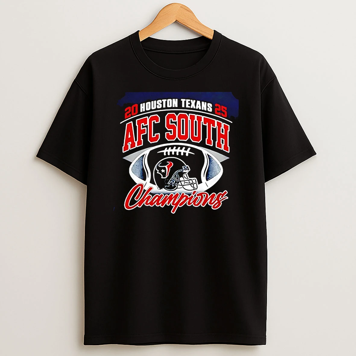 Texans 2025 Afc South Champions T Shirt