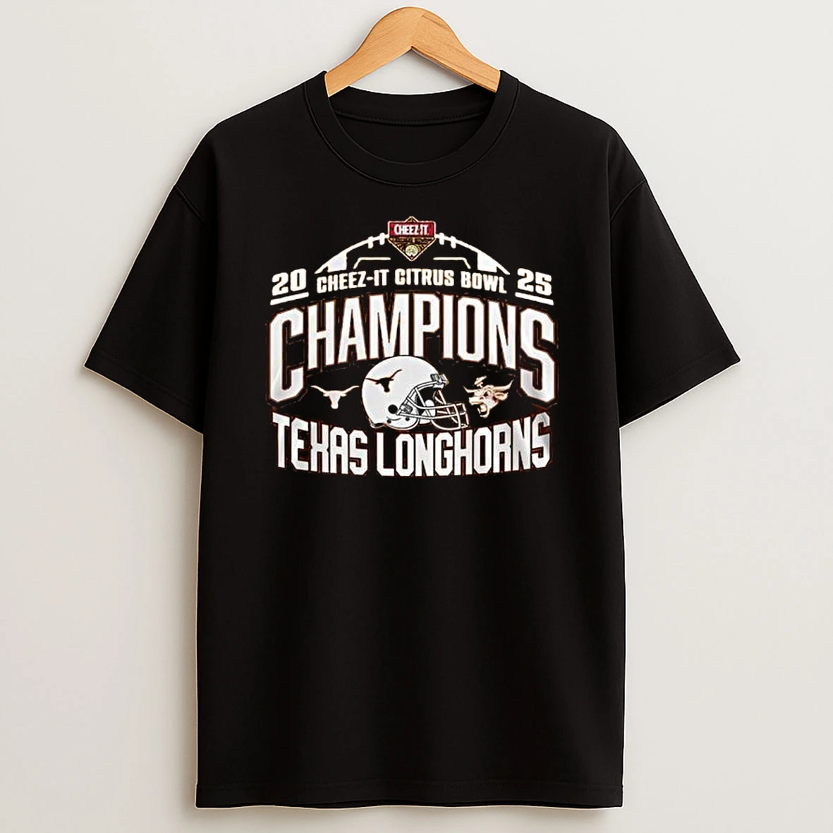 Texas Longhorns Cheez It Citrus Bowl Champions 2025 T Shirt