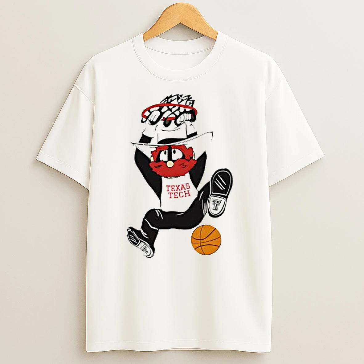 Texas Tech Livy Lu Jammin Both Ways Basketball T Shirt