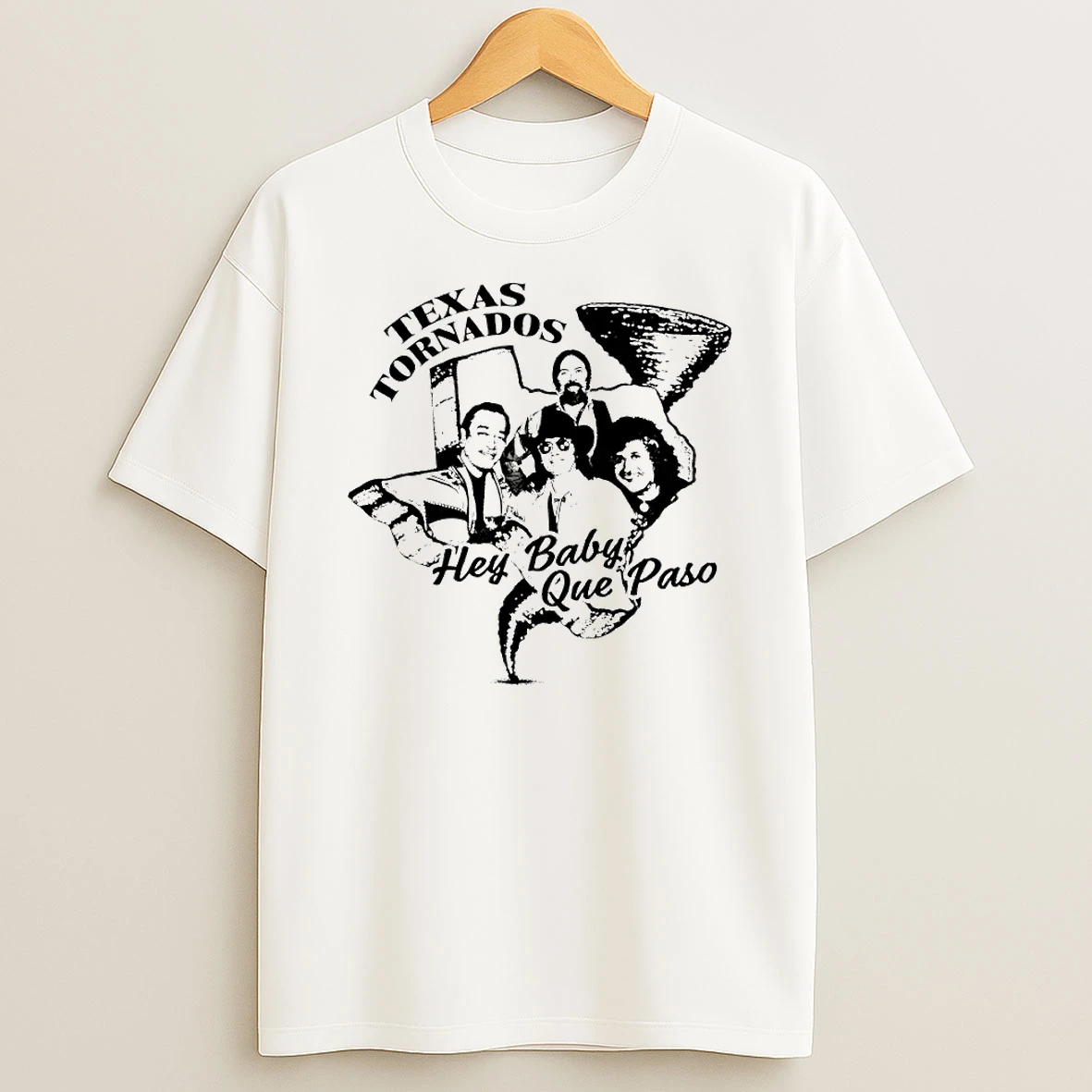 Texas Tornados Hey Baby Paso Circle T Shirt