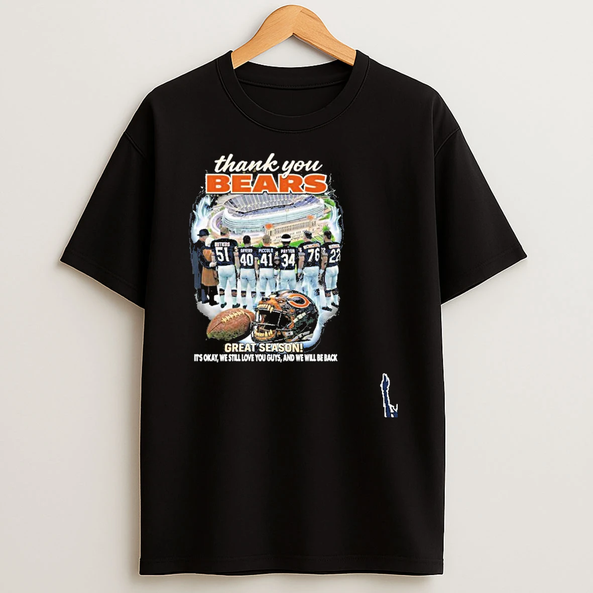 Thank You Chicago Bears Great Season T Shirt