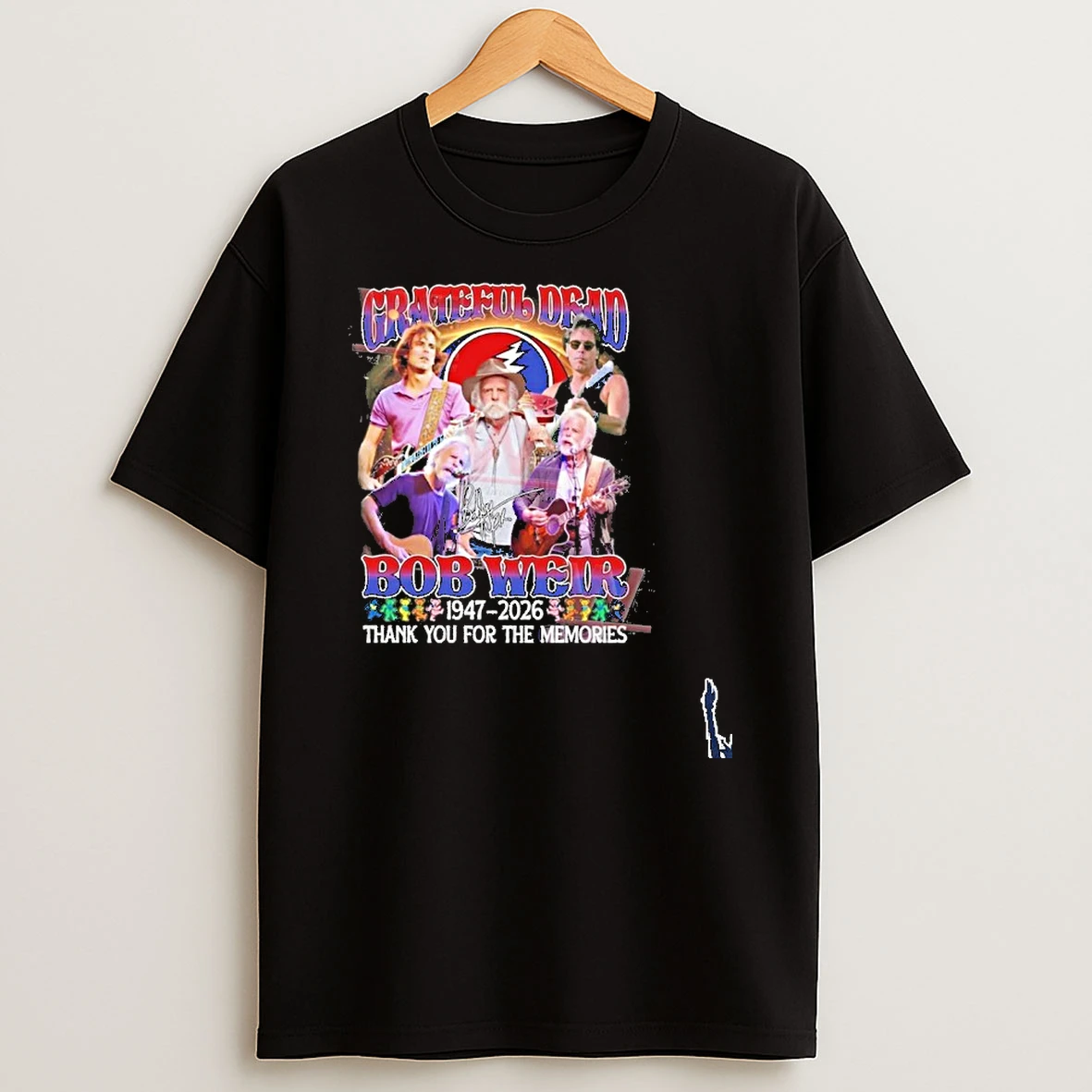 Thank You Grateful Dead Bob Weir 1947 2026 T Shirt