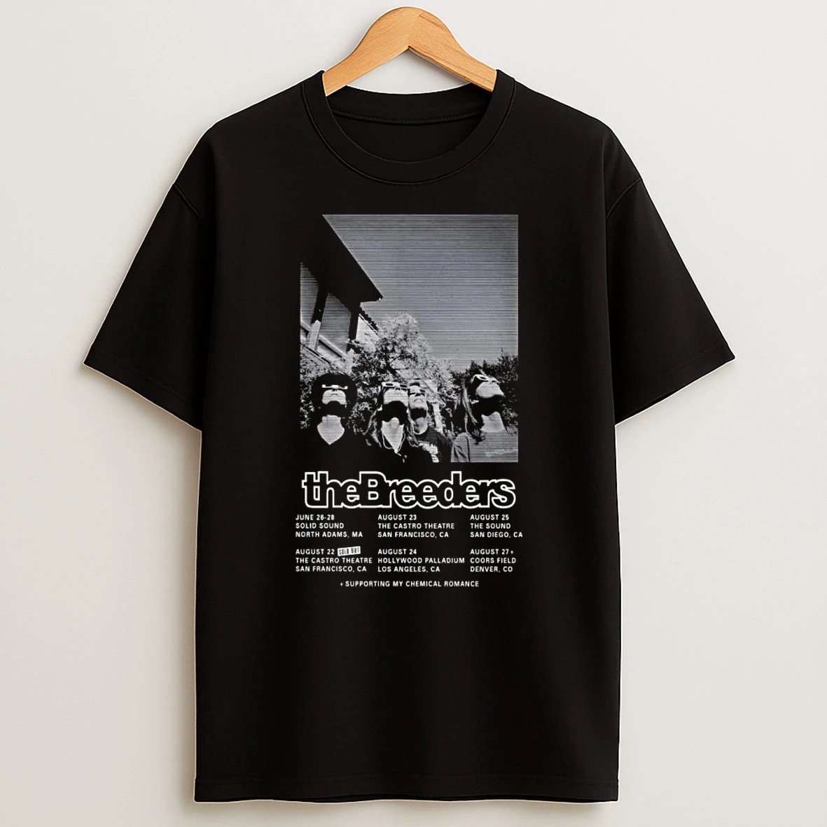 The Breeders August 2026 Shows T Shirt