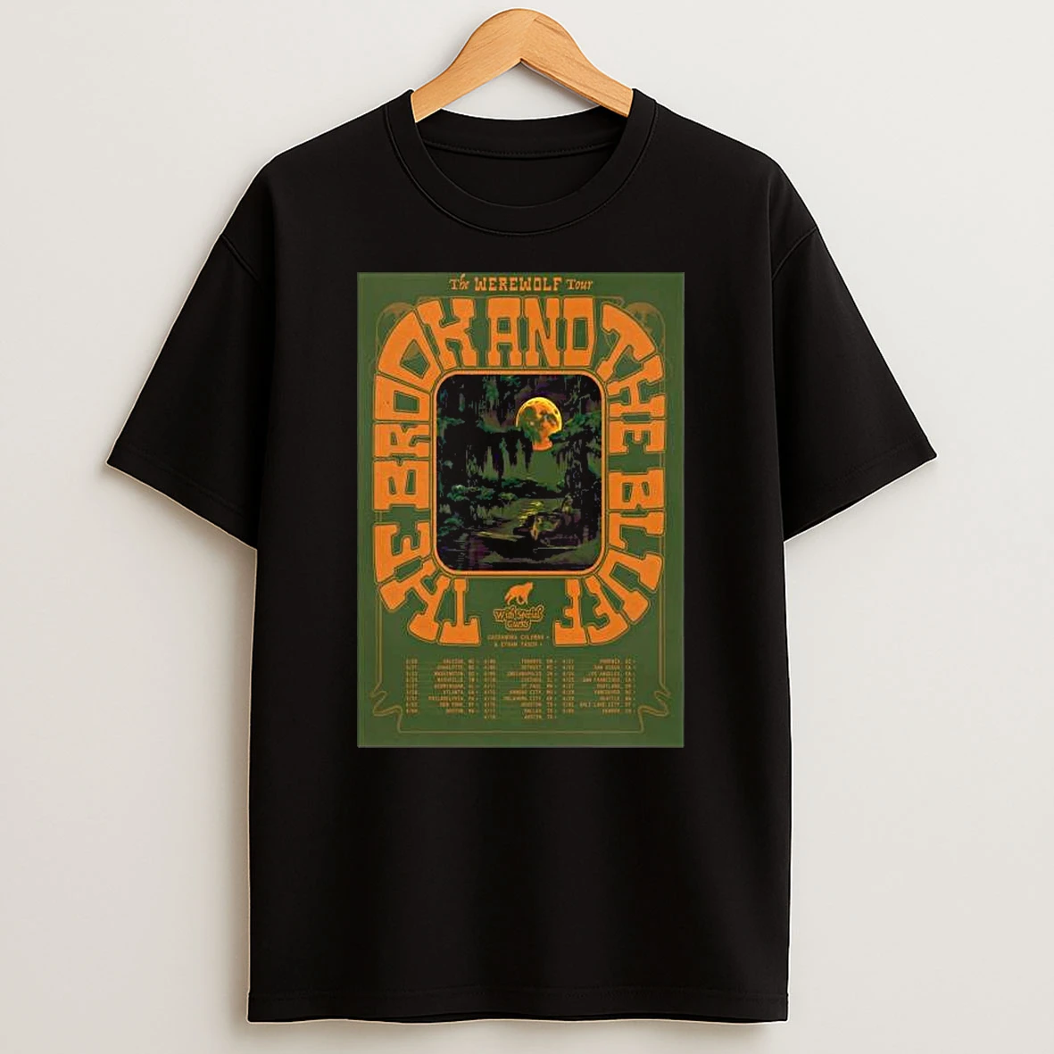 The Brook And The Bluff 2026 The Werewolf Tour T Shirt