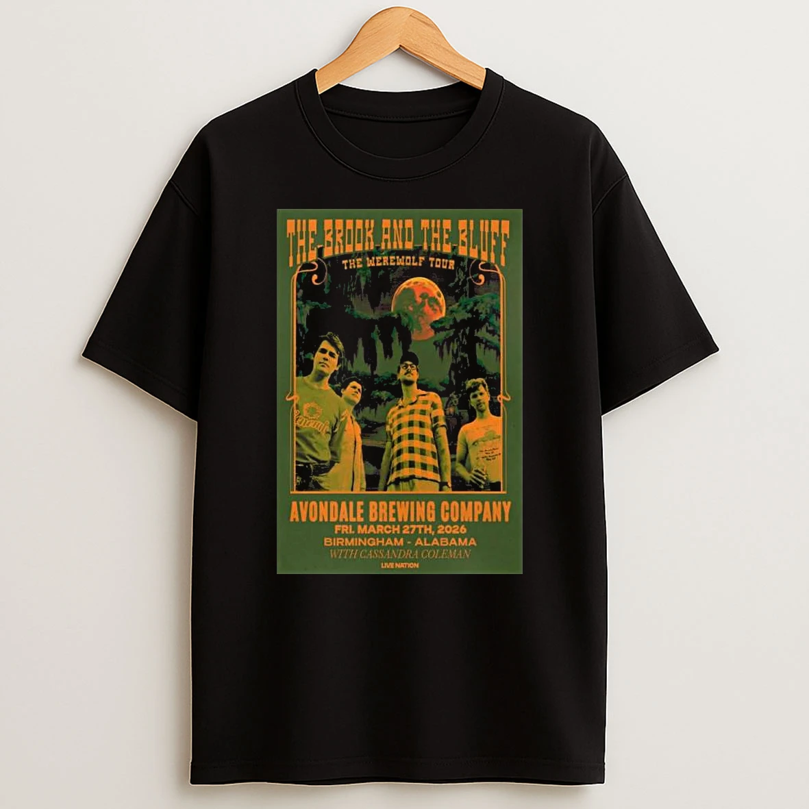 The Brook And The Bluff 3 27 2026 Birmingham Al T Shirt