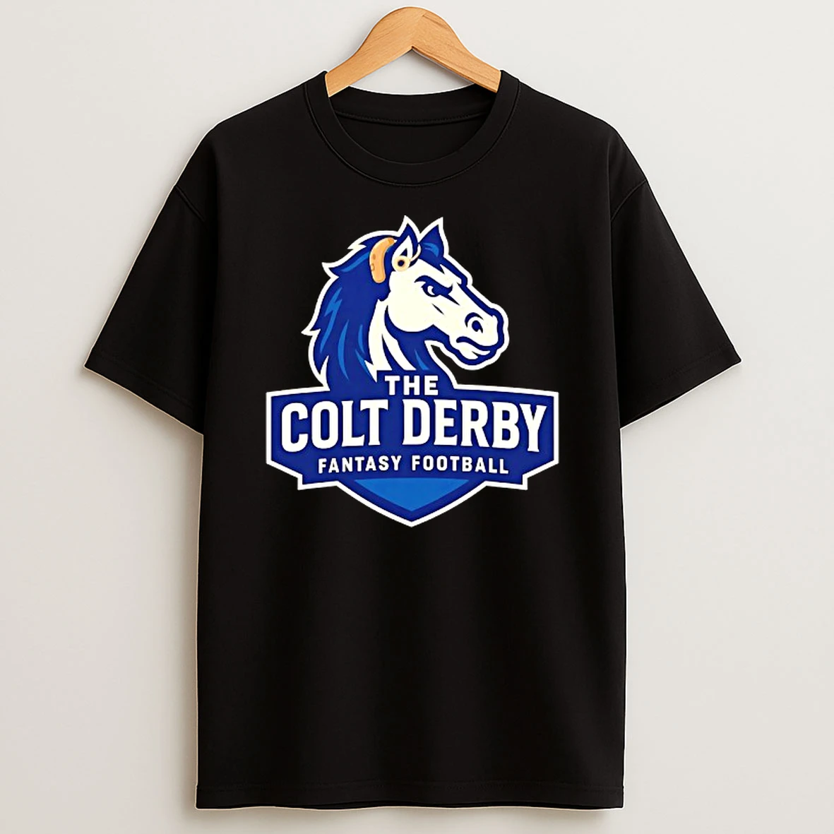 The Colt Derby Fantasy Football Logo T Shirt
