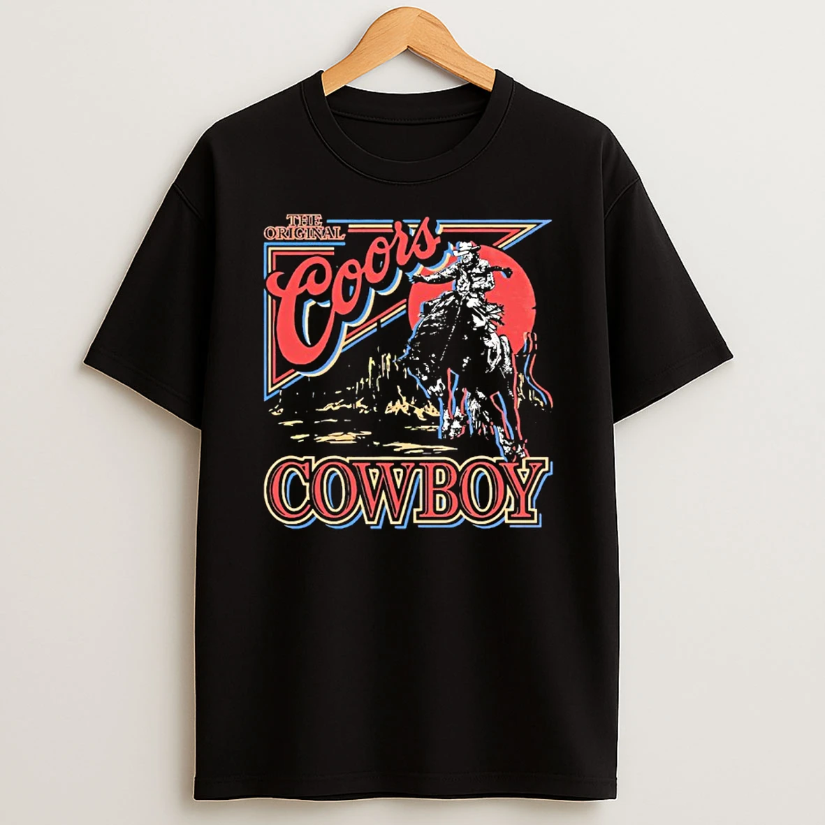 The Coors Western Cowboy T Shirt