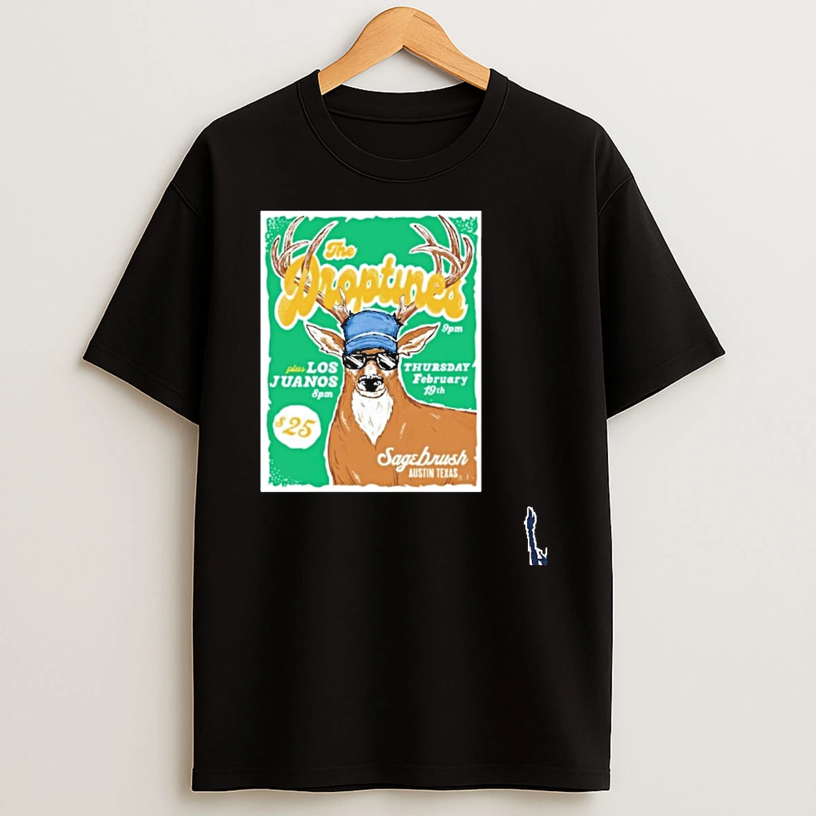 The Droptines February 19 2026 Sagebrush In Austin Tx T Shirt