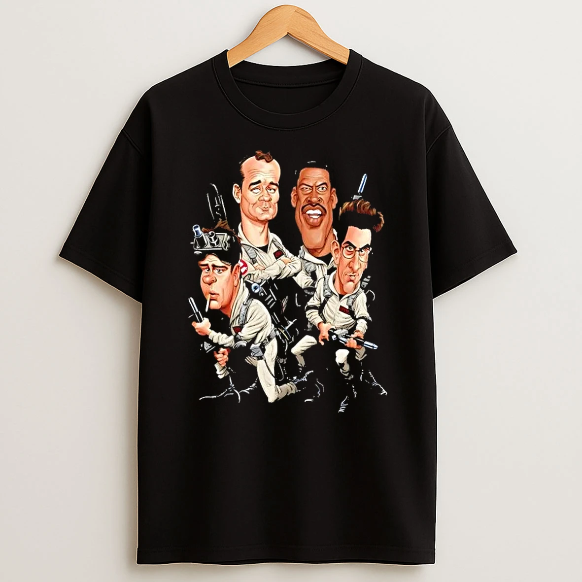 The Ghostbusters 80s Caricature Vintage T Shirt