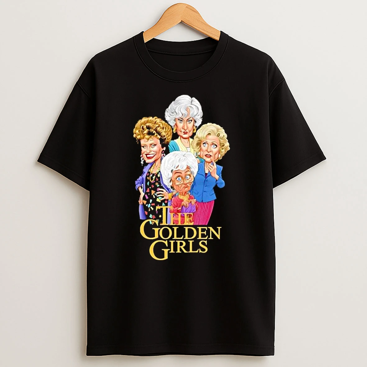 The Golden Girls 80s Cartoon Vintage T Shirt