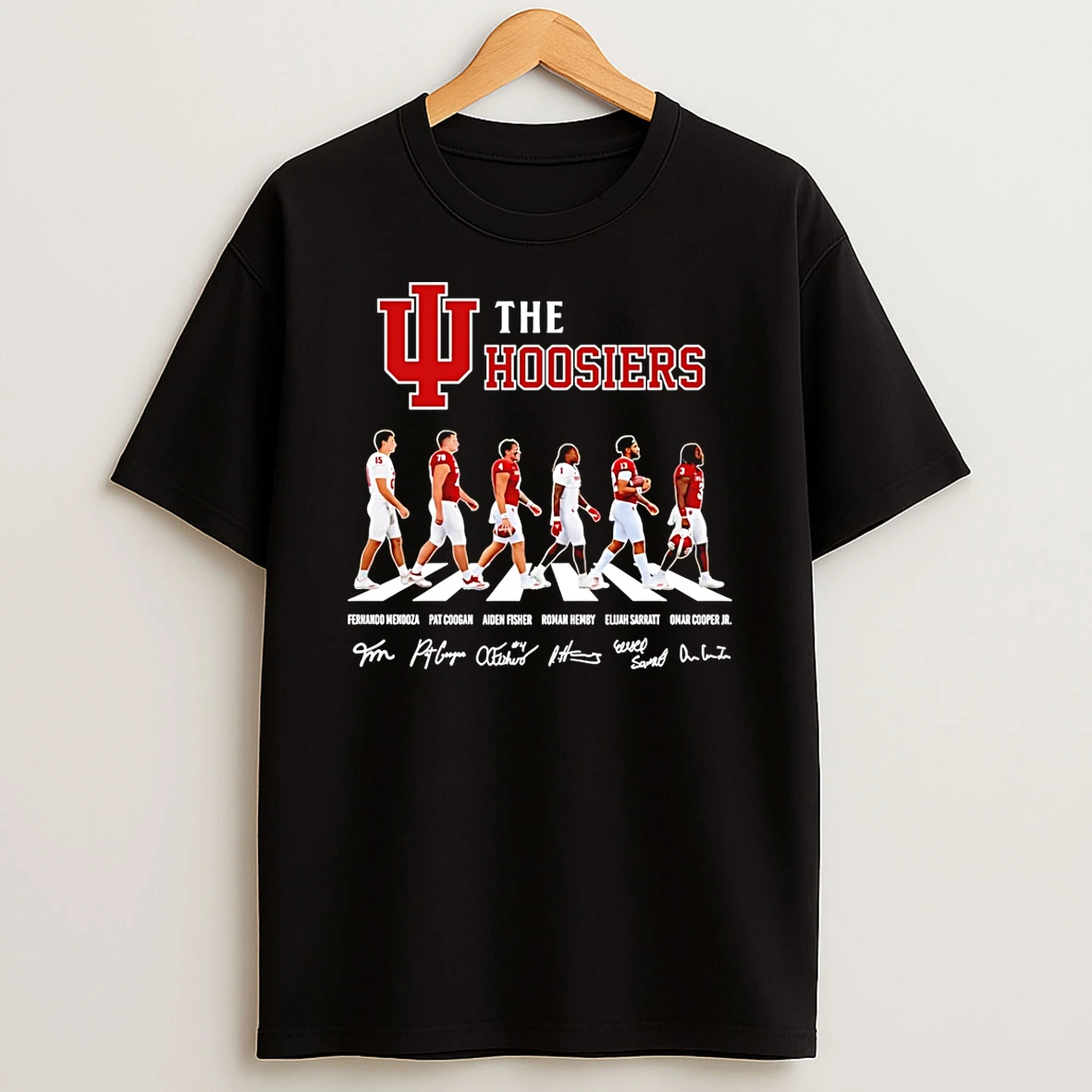 The Hoosiers Indiana Cross The Street Signatures 2026 T Shirt