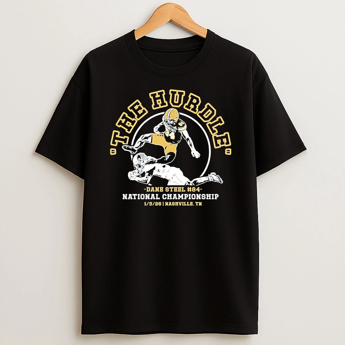 The Hurdle Dane Steel National Championship Montana State Bobcats 2026 T Shirt