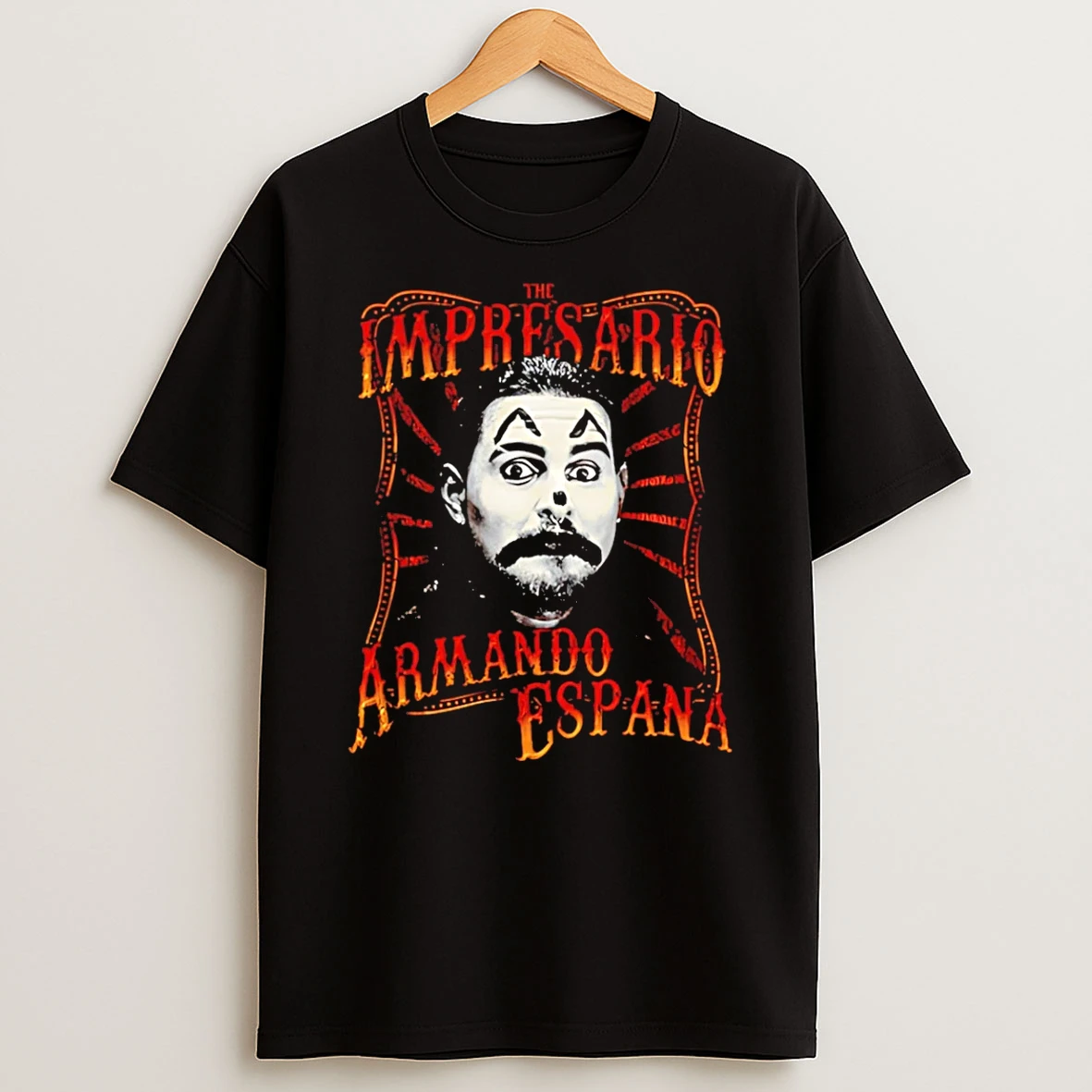 The Impresario Armando Espana Clown Face T Shirt