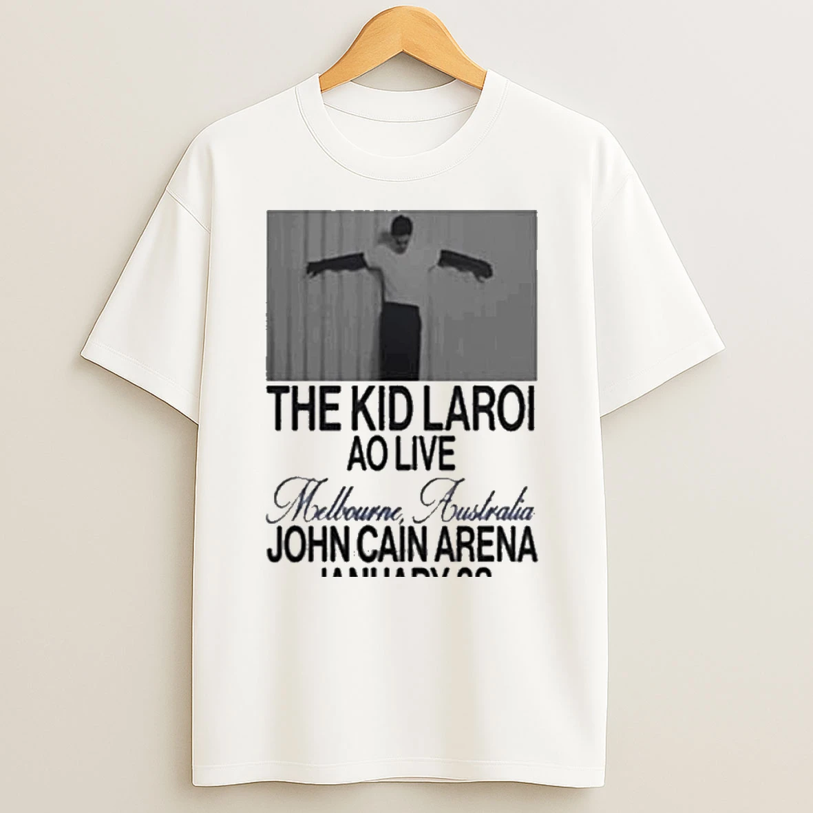 The Kid Laroi Melbourne Park Melbourne Aus Jan 28 2026 T Shirt