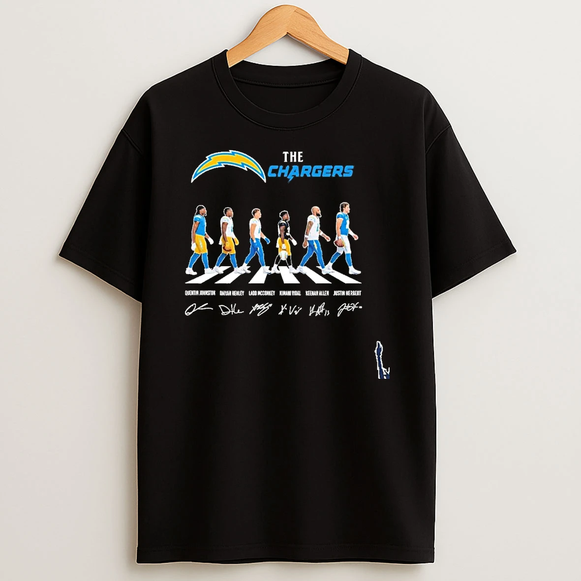 The Los Angeles Chargers Abbey Road 2026 T Shirt