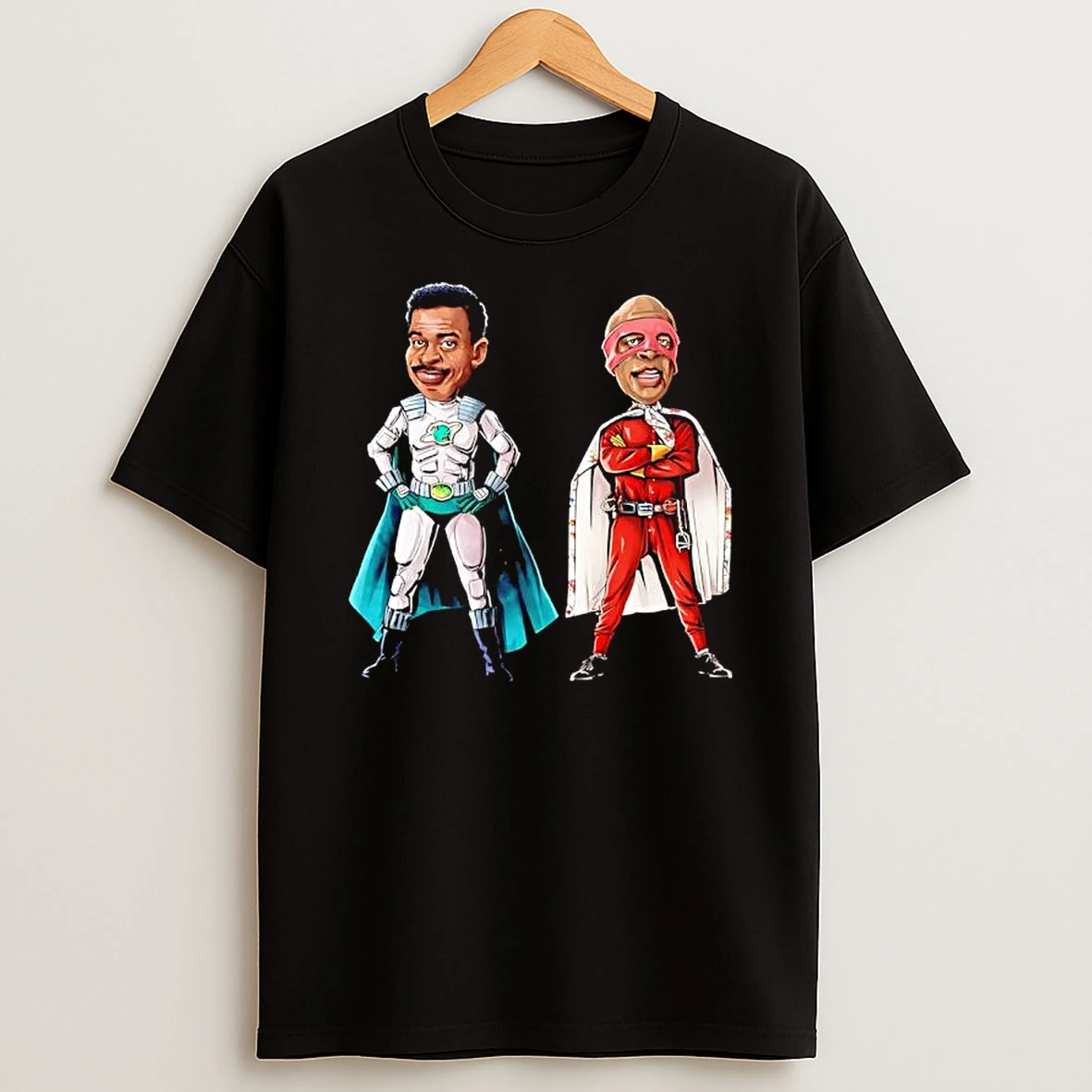 The Meteor Man And Blankman Funny In Living Color Graphic T Shirt