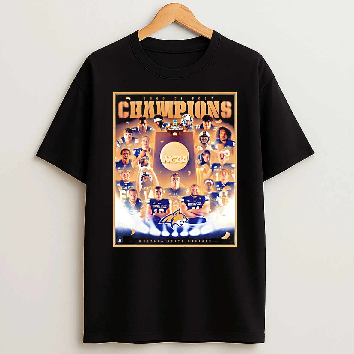 The Montana State Bobcats National Champions Second Time T Shirt