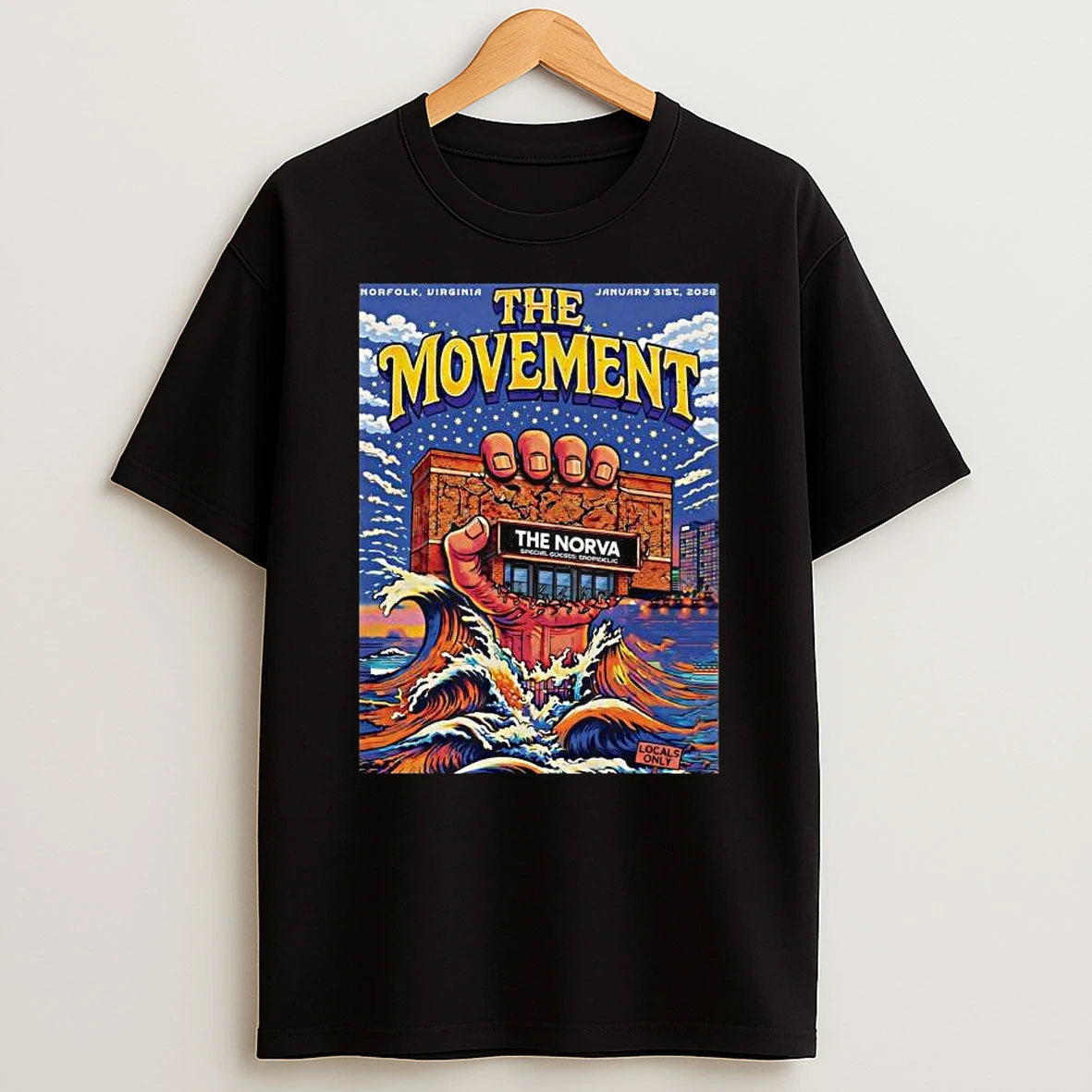 The Movement Norfolk Virginia Jan 31 2026 T Shirt