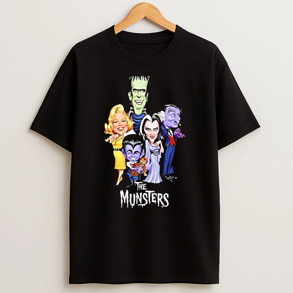 The Munsters 60s Cartoon T Shirt