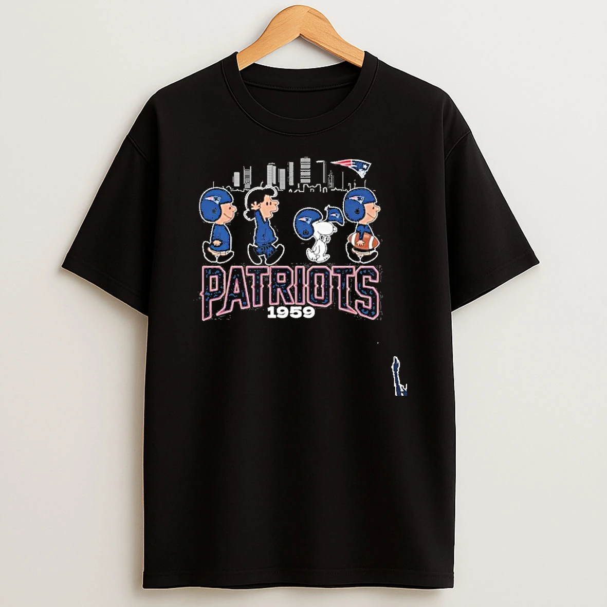 The Peanuts X New England Patriots 1959 T Shirt